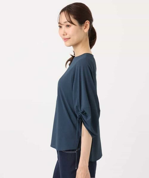 MK MICHEL KLEIN / エムケーミッシェルクラン カットソー | ドロストスリーブデザインカットソー/洗える | 詳細14