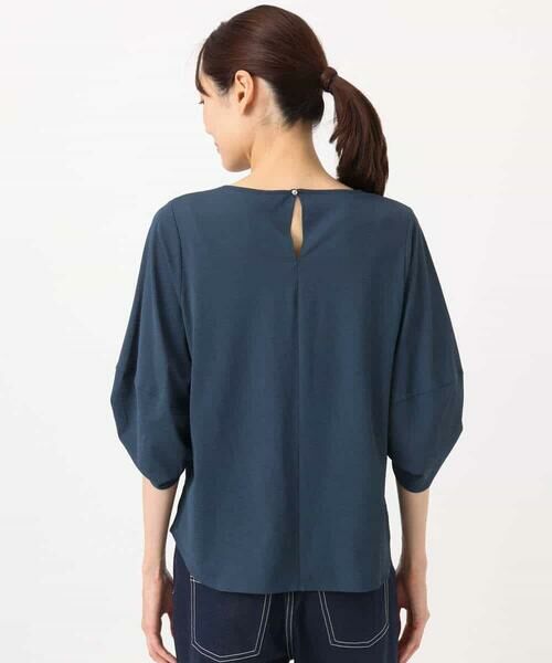 MK MICHEL KLEIN / エムケーミッシェルクラン カットソー | ドロストスリーブデザインカットソー/洗える | 詳細15