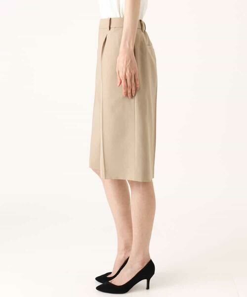 MK MICHEL KLEIN / エムケーミッシェルクラン ショート・ハーフ・半端丈パンツ | [洗える]リネンライクストレッチ ショートパンツ | 詳細17