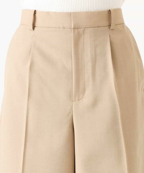 MK MICHEL KLEIN / エムケーミッシェルクラン ショート・ハーフ・半端丈パンツ | [洗える]リネンライクストレッチ ショートパンツ | 詳細19