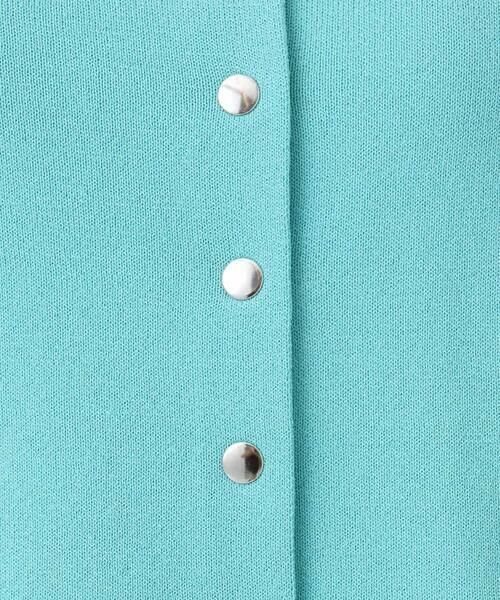 MK MICHEL KLEIN / エムケーミッシェルクラン カーディガン・ボレロ | ドット釦ニットカーディガン/接触冷感/UVカット/洗える | 詳細21