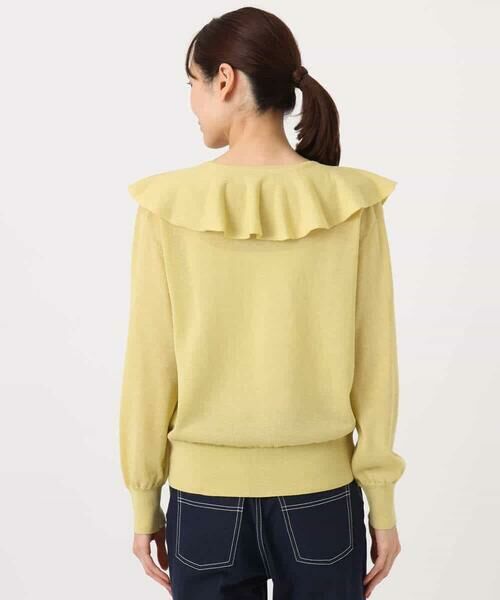 MK MICHEL KLEIN / エムケーミッシェルクラン カーディガン・ボレロ | ラッフルフリルデザインカーディガン/接触冷感/UVカット/洗える | 詳細15