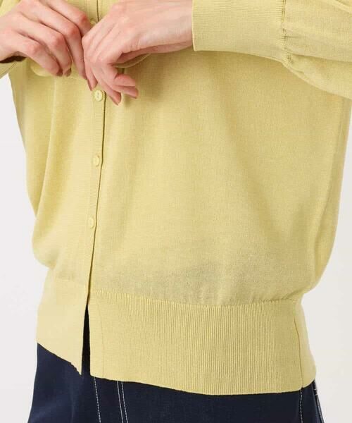 MK MICHEL KLEIN / エムケーミッシェルクラン カーディガン・ボレロ | ラッフルフリルデザインカーディガン/接触冷感/UVカット/洗える | 詳細18