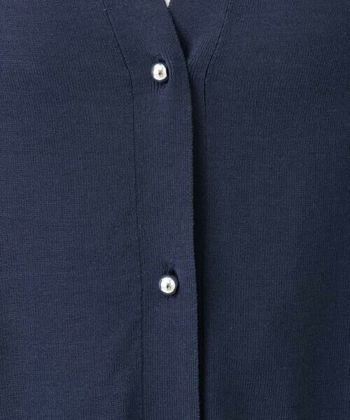 MK MICHEL KLEIN / エムケーミッシェルクラン カーディガン・ボレロ | キーネックカーディガン/接触冷感/UVカット/洗える | 詳細23