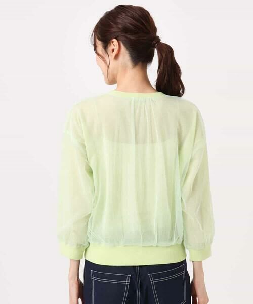 MK MICHEL KLEIN / エムケーミッシェルクラン カーディガン・ボレロ | [洗える]チュールシアーニットカーディガン | 詳細18