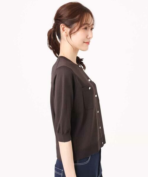 MK MICHEL KLEIN / エムケーミッシェルクラン カーディガン・ボレロ | [UVカット/接触冷感/洗える]コンパクトニットカーディガン | 詳細23