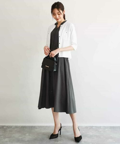 MK MICHEL KLEIN / エムケーミッシェルクラン カーディガン・ボレロ | [UVカット/接触冷感/洗える]コンパクトニットカーディガン | 詳細9