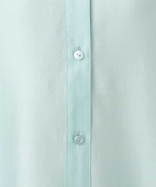 MK MICHEL KLEIN / エムケーミッシェルクラン シャツ・ブラウス | フーディーデザインシアーシャツブラウス/洗える | 詳細22