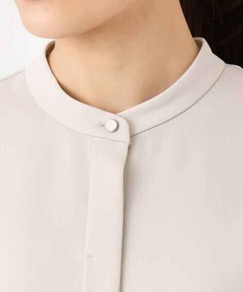 MK MICHEL KLEIN / エムケーミッシェルクラン シャツ・ブラウス | バンドカラーブラウス/接触冷感/UVカット/防シワ/通気性/洗える | 詳細12