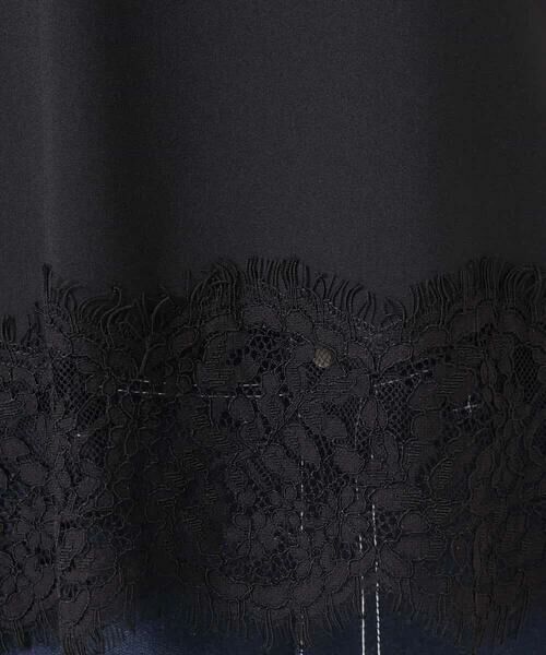 MK MICHEL KLEIN / エムケーミッシェルクラン シャツ・ブラウス | [UVカット/接触冷感/洗える]ストレッチ 裾レース半袖ブラウス | 詳細16