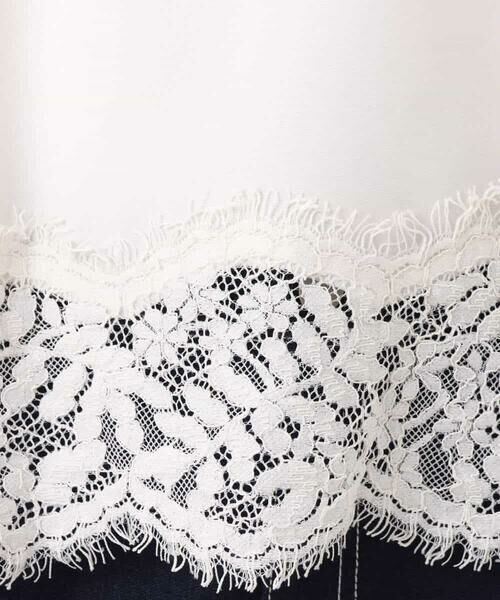 MK MICHEL KLEIN / エムケーミッシェルクラン シャツ・ブラウス | [UVカット/接触冷感/洗える]ストレッチ 裾レース半袖ブラウス | 詳細18