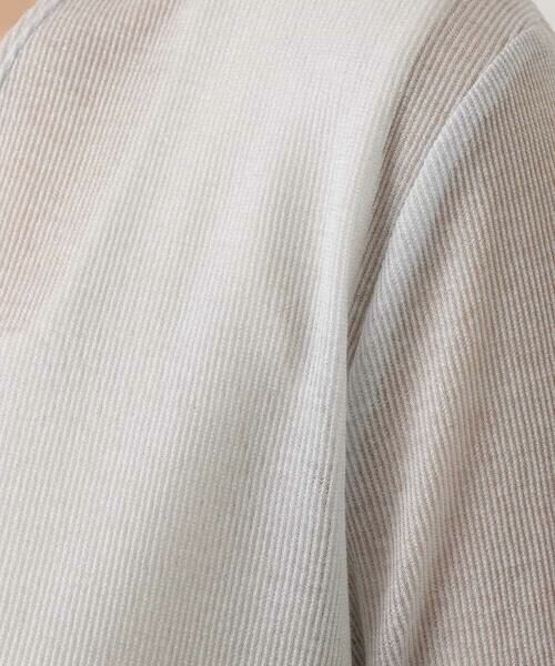 MK MICHEL KLEIN / エムケーミッシェルクラン カーディガン・ボレロ | コットン混シアーラメカーディガン/洗える | 詳細22