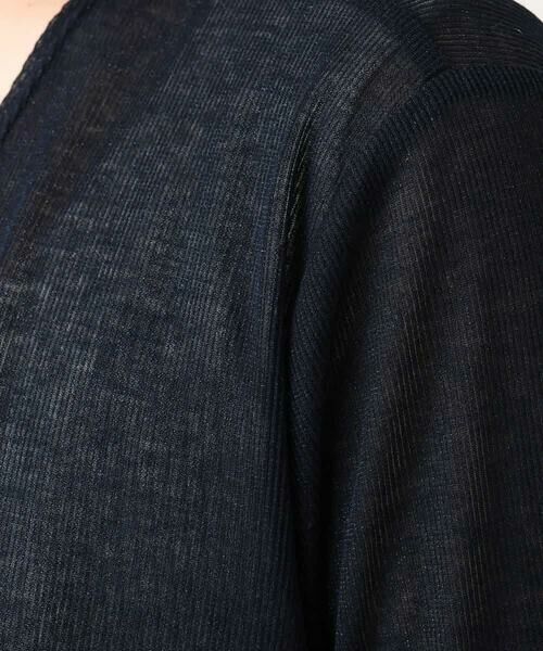 MK MICHEL KLEIN / エムケーミッシェルクラン カーディガン・ボレロ | [洗える]コットン混シアーラメカーディガン | 詳細30