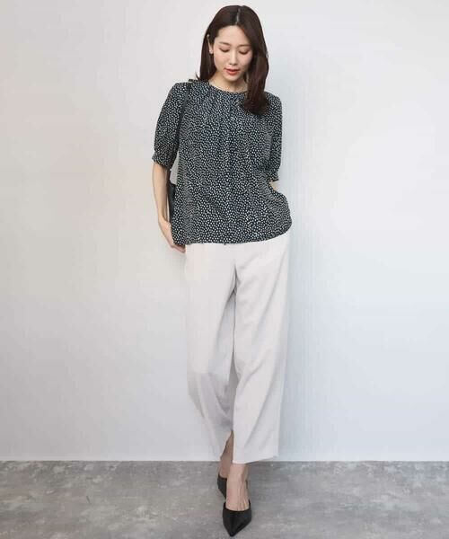 MK MICHEL KLEIN / エムケーミッシェルクラン チノ・ワークパンツ | テーパードパンツ/接触冷感/UVカット/防シワ/通気性/洗える | 詳細13