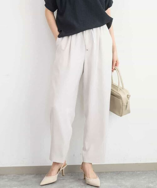 MK MICHEL KLEIN / エムケーミッシェルクラン チノ・ワークパンツ | テーパードパンツ/接触冷感/UVカット/防シワ/通気性/洗える | 詳細5