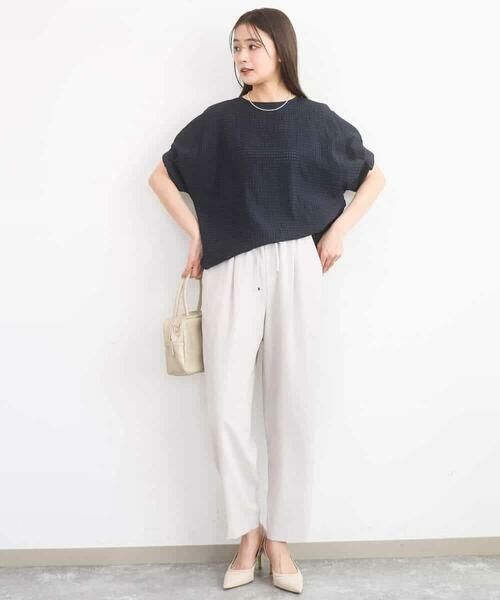 MK MICHEL KLEIN / エムケーミッシェルクラン チノ・ワークパンツ | テーパードパンツ/接触冷感/UVカット/防シワ/通気性/洗える | 詳細7