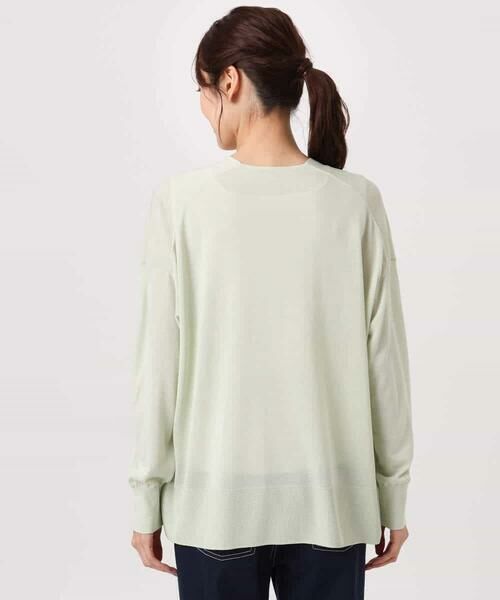 MK MICHEL KLEIN / エムケーミッシェルクラン カーディガン・ボレロ | [接触冷感/洗える]ミドル丈着流しカーディガン | 詳細17