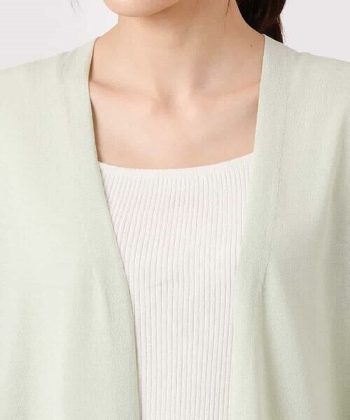 MK MICHEL KLEIN / エムケーミッシェルクラン カーディガン・ボレロ | [接触冷感/洗える]ミドル丈着流しカーディガン | 詳細18