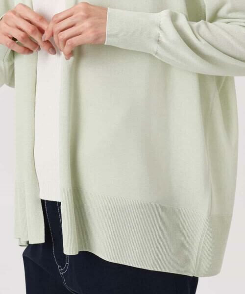 MK MICHEL KLEIN / エムケーミッシェルクラン カーディガン・ボレロ | [接触冷感/洗える]ミドル丈着流しカーディガン | 詳細20