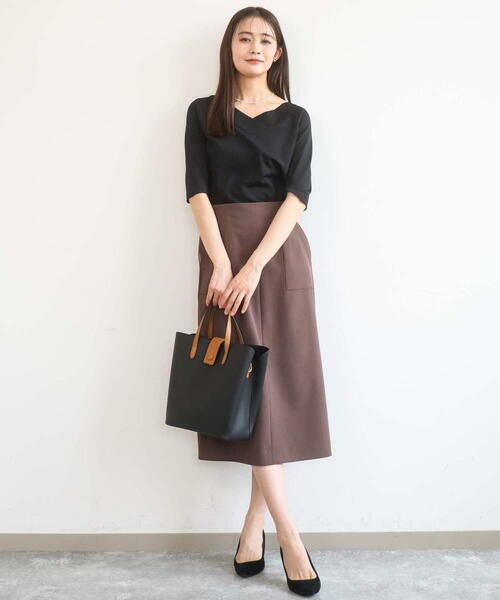 MK MICHEL KLEIN / エムケーミッシェルクラン トートバッグ | 2wayスクエアトートバッグ | 詳細21