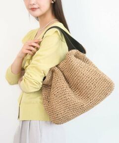 MK MICHEL KLEIN / エムケーミッシェルクラン トートバッグ | [A4対応]ペーパー素材2wayバッグ