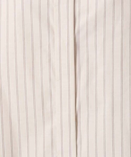 MK MICHEL KLEIN / エムケーミッシェルクラン シャツ・ブラウス | クロップド丈コットンストライプシャツブラウス/洗える | 詳細22