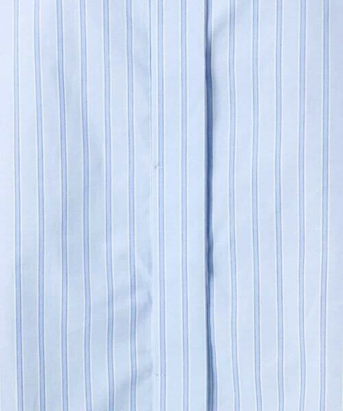 MK MICHEL KLEIN / エムケーミッシェルクラン シャツ・ブラウス | クロップド丈コットンストライプシャツブラウス/洗える | 詳細25