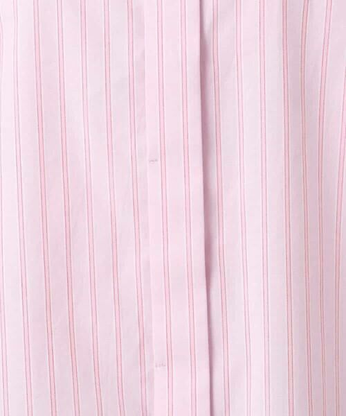 MK MICHEL KLEIN / エムケーミッシェルクラン シャツ・ブラウス | クロップド丈コットンストライプシャツブラウス/洗える | 詳細27