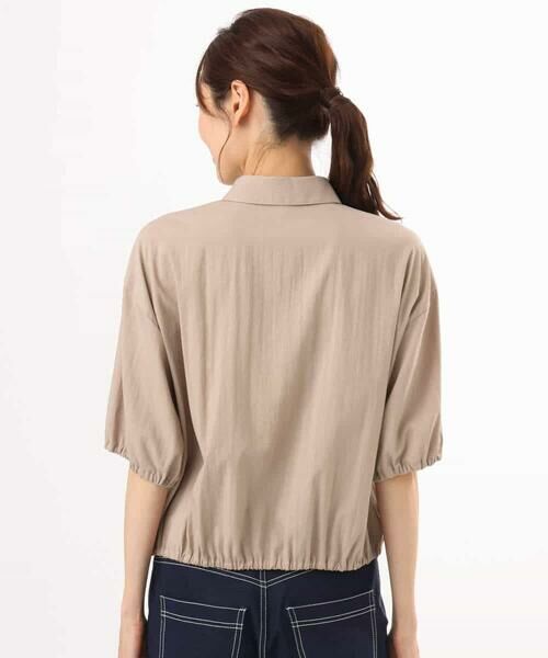 MK MICHEL KLEIN / エムケーミッシェルクラン シャツ・ブラウス | [接触冷感/洗える]クロップド丈シャツ | 詳細25