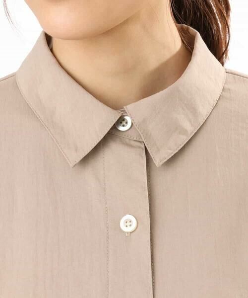 MK MICHEL KLEIN / エムケーミッシェルクラン シャツ・ブラウス | [接触冷感/洗える]クロップド丈シャツ | 詳細26