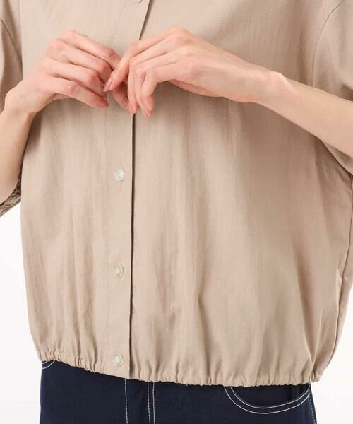 MK MICHEL KLEIN / エムケーミッシェルクラン シャツ・ブラウス | [接触冷感/洗える]クロップド丈シャツ | 詳細28