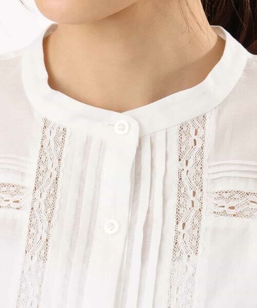 MK MICHEL KLEIN / エムケーミッシェルクラン シャツ・ブラウス | [洗える]オーガニックコットン デザインブラウス | 詳細13