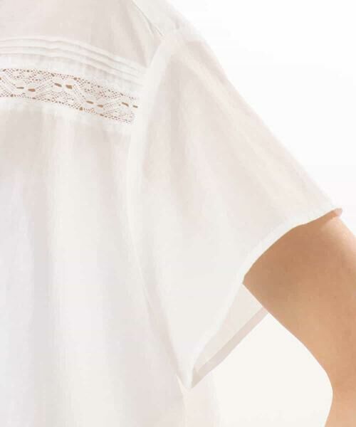 MK MICHEL KLEIN / エムケーミッシェルクラン シャツ・ブラウス | [洗える]オーガニックコットン デザインブラウス | 詳細15