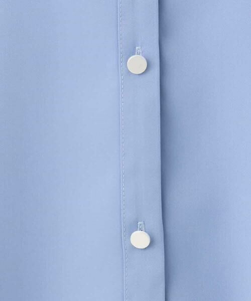 MK MICHEL KLEIN / エムケーミッシェルクラン シャツ・ブラウス | [接触冷感/洗える]フリルスリーブブラウス | 詳細19