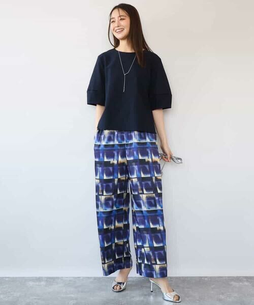 MK MICHEL KLEIN / エムケーミッシェルクラン シャツ・ブラウス | [撥水/UVカット/洗える]ランタンスリーブブラウス | 詳細16