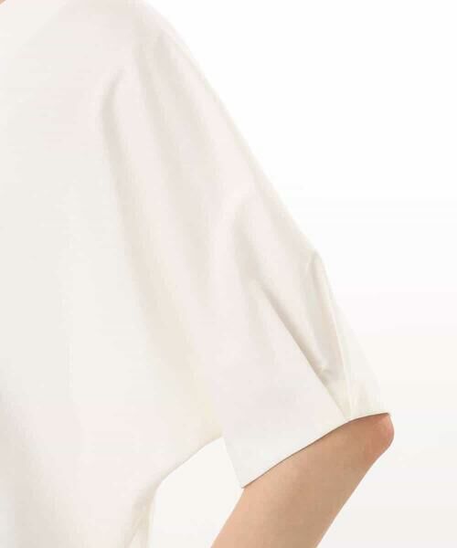 MK MICHEL KLEIN / エムケーミッシェルクラン カットソー | [接触冷感/洗える]シルケットスムース ドルマンスリーブカットソー | 詳細26