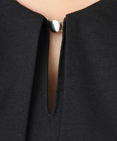 MK MICHEL KLEIN / エムケーミッシェルクラン カットソー | [洗える]シルケット天竺ケープデザインカットソー | 詳細15