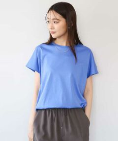 MK MICHEL KLEIN / エムケーミッシェルクラン カットソー | [接触冷感/洗える]裾ドロストデザインカットソー