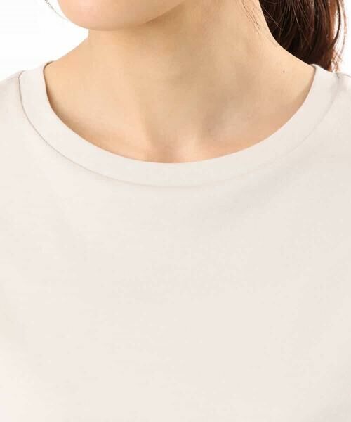 MK MICHEL KLEIN / エムケーミッシェルクラン カットソー | [接触冷感/洗える]裾ドロストデザインカットソー | 詳細24