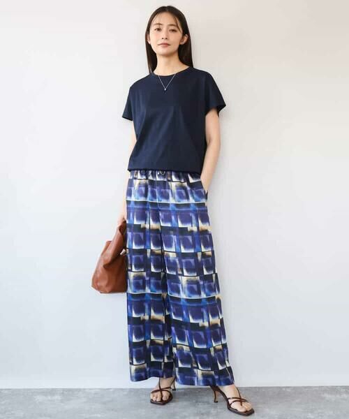 MK MICHEL KLEIN / エムケーミッシェルクラン カットソー | [接触冷感/洗える]裾ドロストデザインカットソー | 詳細5