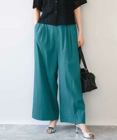 MK MICHEL KLEIN / エムケーミッシェルクラン その他パンツ | [接触冷感/洗える]リラクシーワイドパンツ