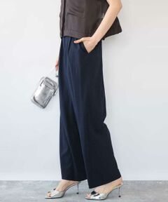 MK MICHEL KLEIN / エムケーミッシェルクラン その他パンツ | [接触冷感/洗える]リラクシーワイドパンツ
