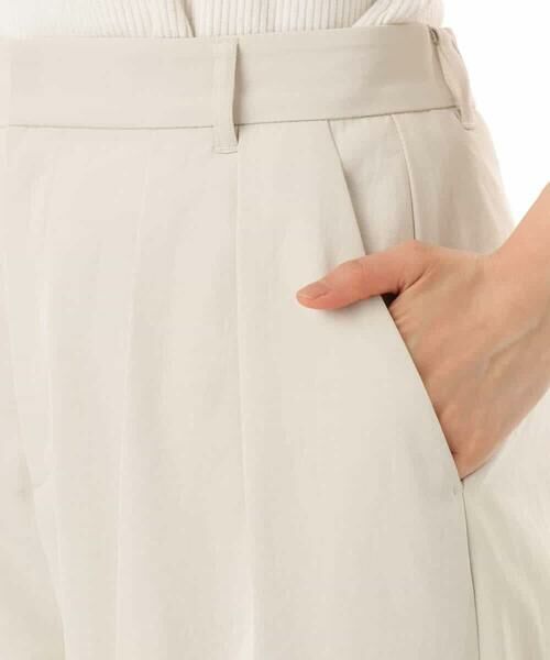 MK MICHEL KLEIN / エムケーミッシェルクラン チノ・ワークパンツ | [接触冷感/洗える]バレル風シルエットストレッチパンツ | 詳細19