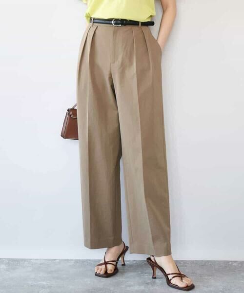 MK MICHEL KLEIN / エムケーミッシェルクラン チノ・ワークパンツ | [接触冷感/洗える]バレル風シルエットストレッチパンツ | 詳細28