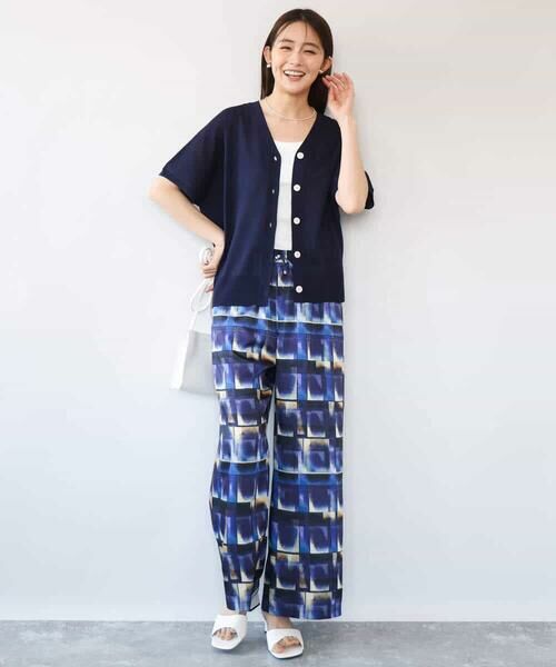 MK MICHEL KLEIN / エムケーミッシェルクラン カーディガン・ボレロ | [洗える]Vネックドルマンスリーブカーディガン | 詳細27