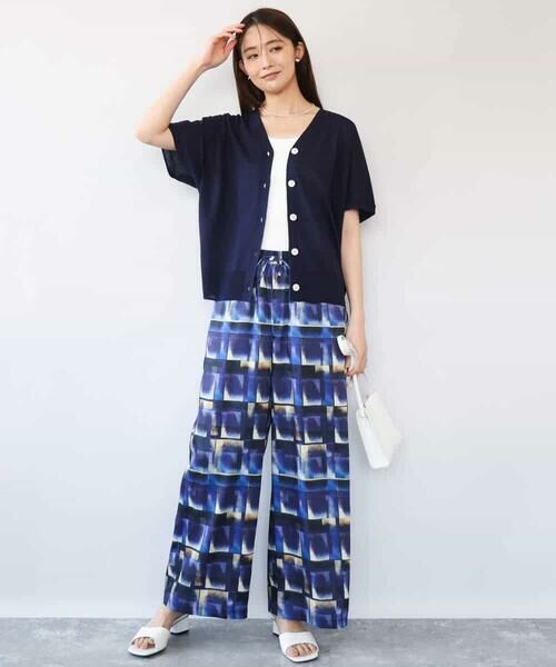 MK MICHEL KLEIN / エムケーミッシェルクラン カーディガン・ボレロ | [洗える]Vネックドルマンスリーブカーディガン | 詳細29