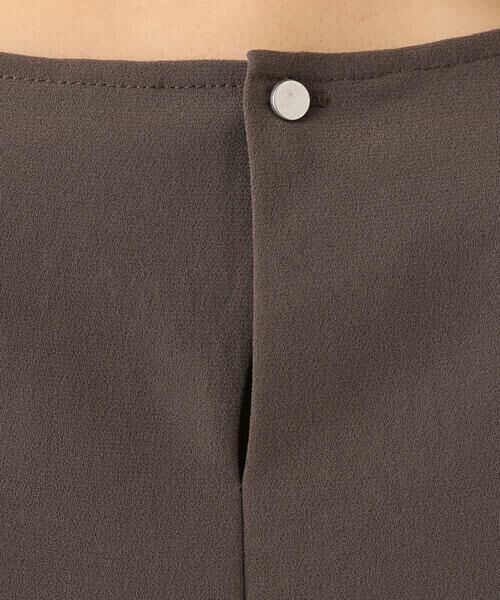 MK MICHEL KLEIN / エムケーミッシェルクラン シャツ・ブラウス | [瞬美シリーズ/UVカット/接触冷感/速乾/洗える]梨地ジョーゼット 変形スリーブブラウス | 詳細19