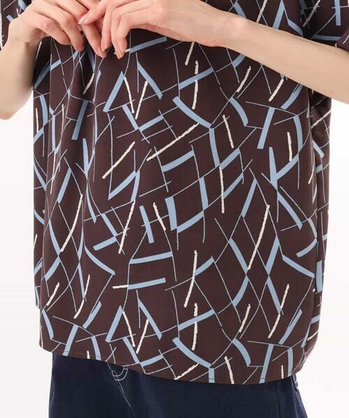 MK MICHEL KLEIN / エムケーミッシェルクラン シャツ・ブラウス | [接触冷感/洗える]アートプリントブラウス | 詳細29