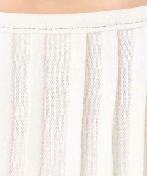 MK MICHEL KLEIN / エムケーミッシェルクラン カットソー | [接触冷感/洗える]シルケット天竺Aラインカットソー | 詳細23
