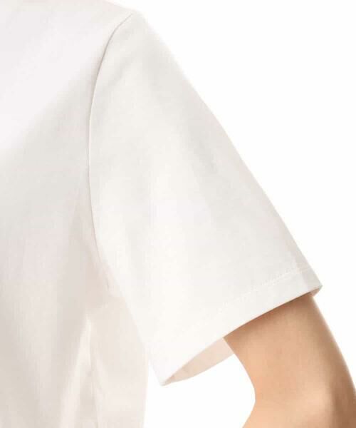 MK MICHEL KLEIN / エムケーミッシェルクラン カットソー | [接触冷感/洗える]コットンロゴTシャツ | 詳細15